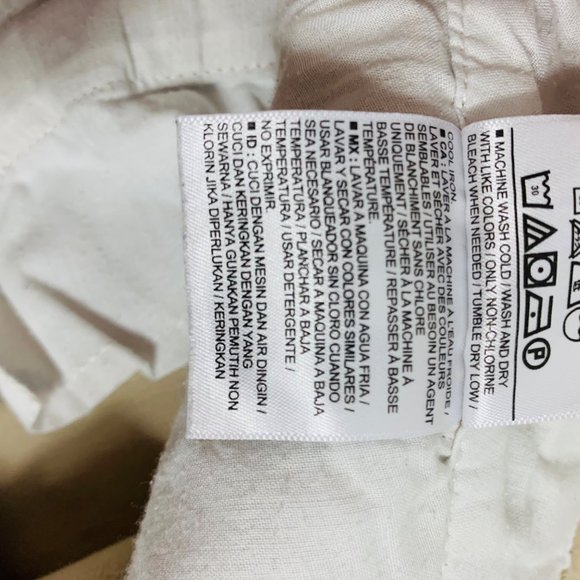 Old Navy Khaki Chino Shorts Sz 6 Mid Rise OGC Summer Casual Stretch Inseam 4.5" - Picture 4 of 10